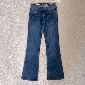SZ 4 bootcut jeans, kut from the cloth- brand new, never worn (with tags)